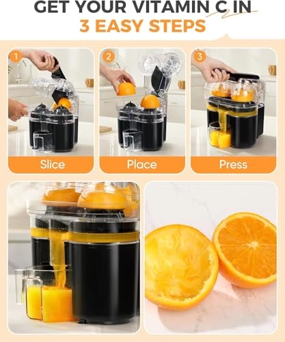 Dual-head Citrus Juicer - 80 watts