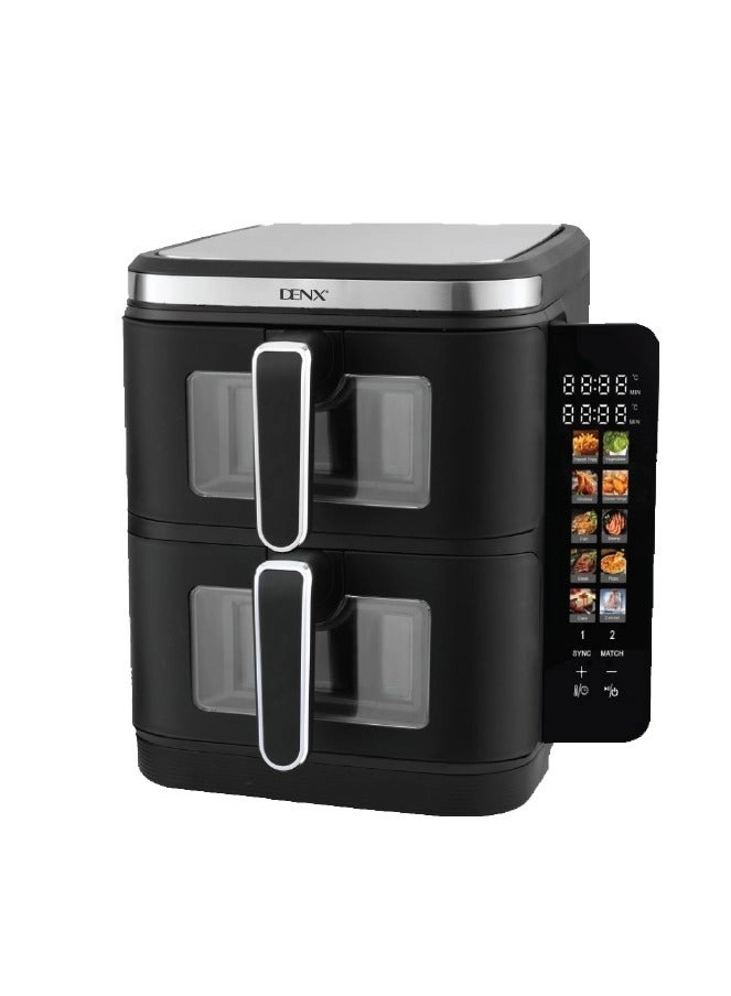 Double Stack Dual Zone Air Fryer Oven