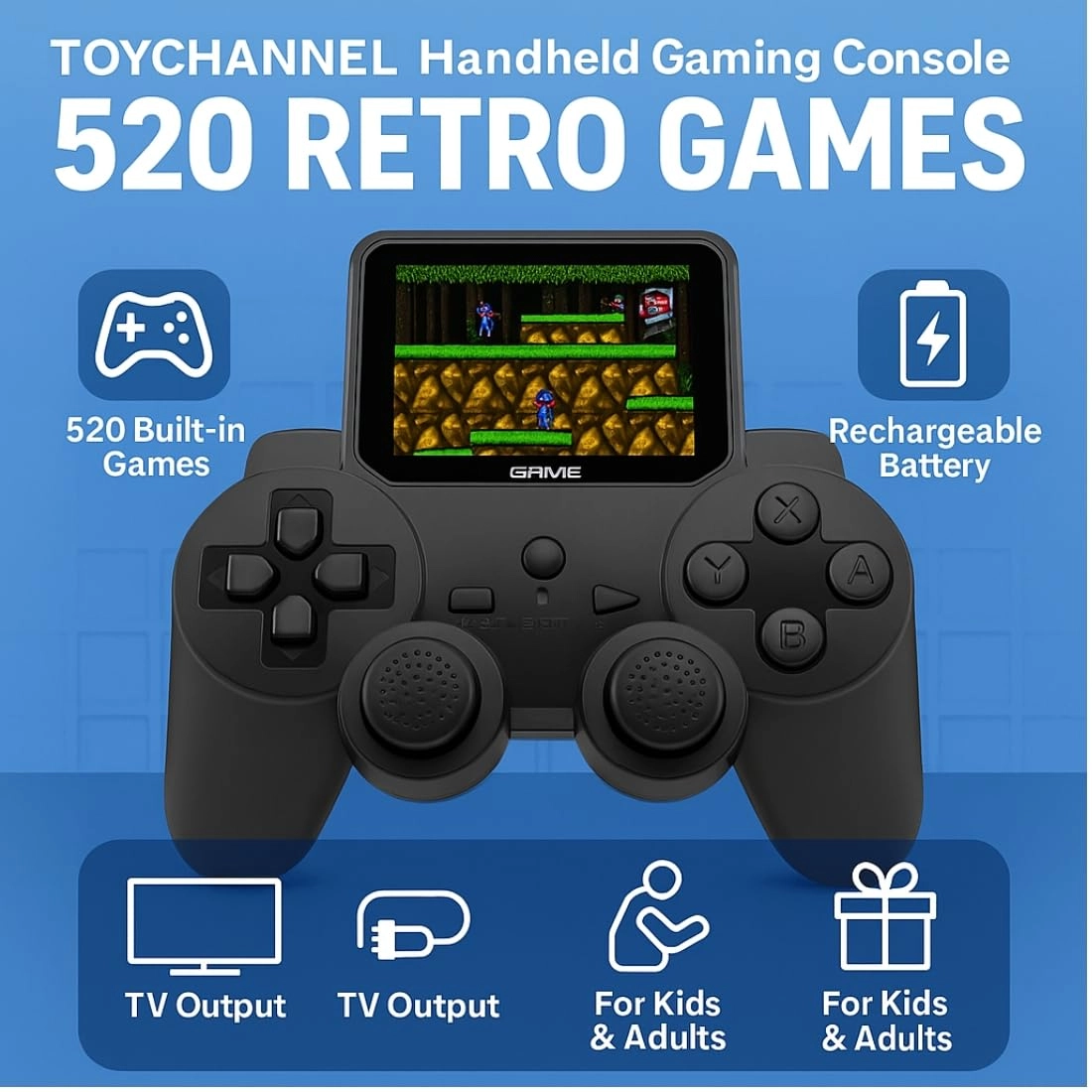 G5 - 500+ Games 3-inch LCD