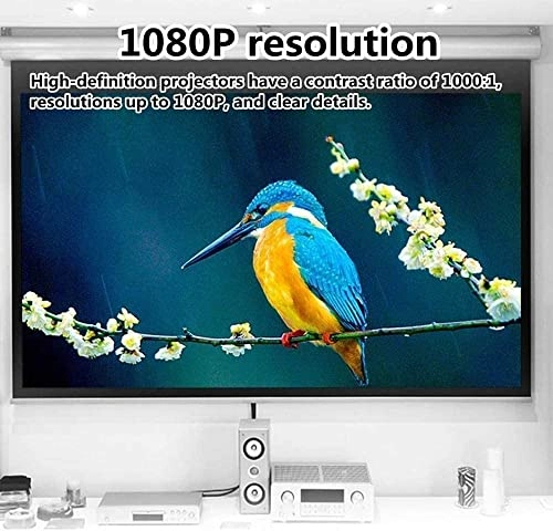 Video Projector - 7000ANSI Lumens 1080P