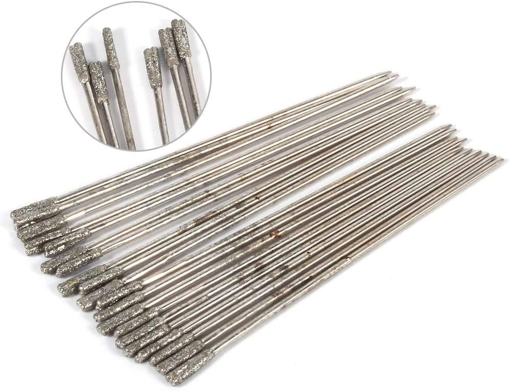 Lapidary Drill Bit - Diamond Powder 20pcs 1mm