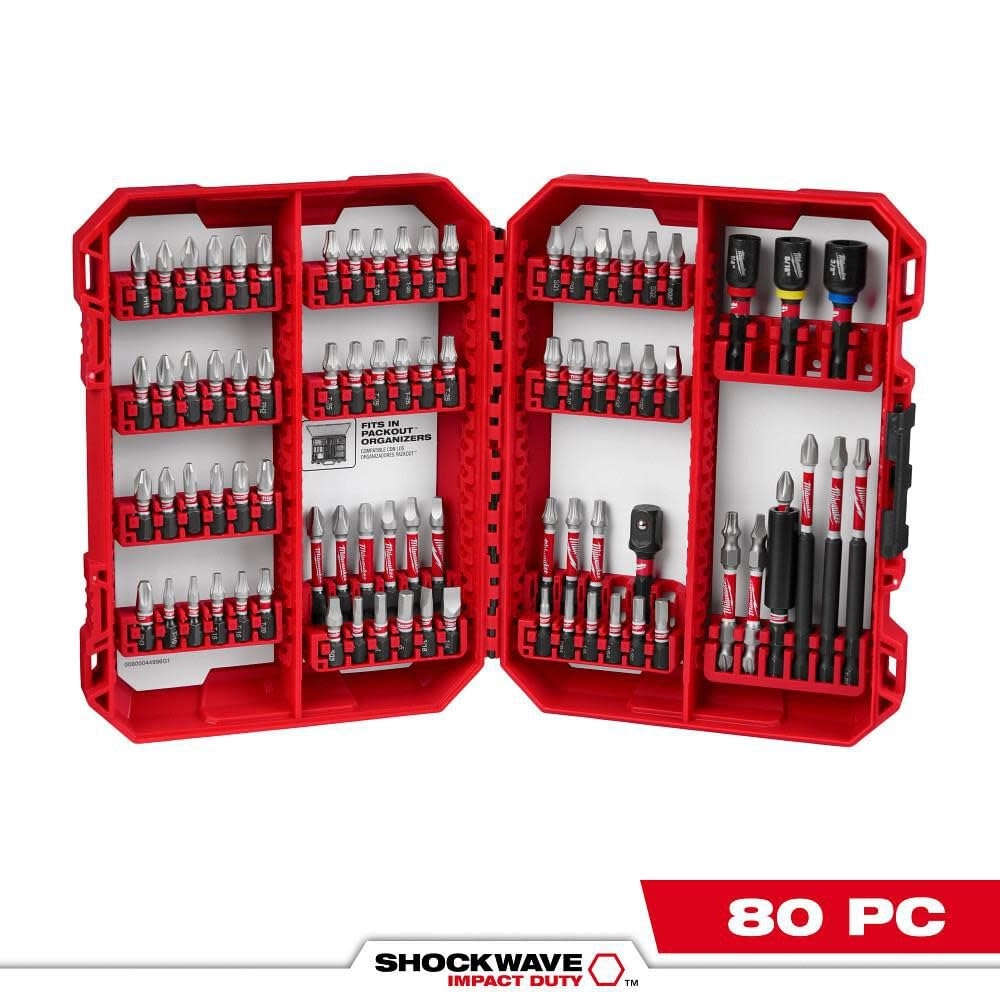 Shockwave Impact Duty Driver BIT - 80PC