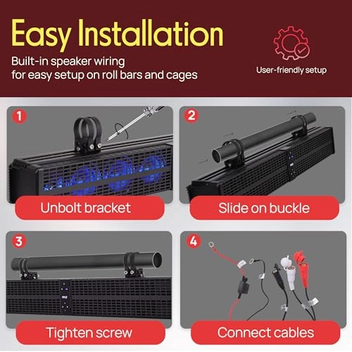 ATV/UTV Soundbar System - 32" 200W