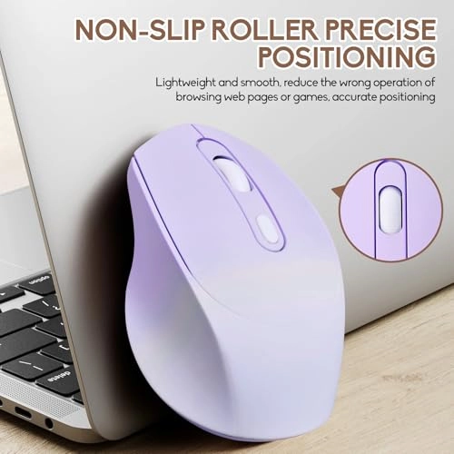 Gradient Color Bluetooth Mouse - Wireless