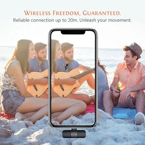 K1 - 2 lavalier microphones 2.4GHz