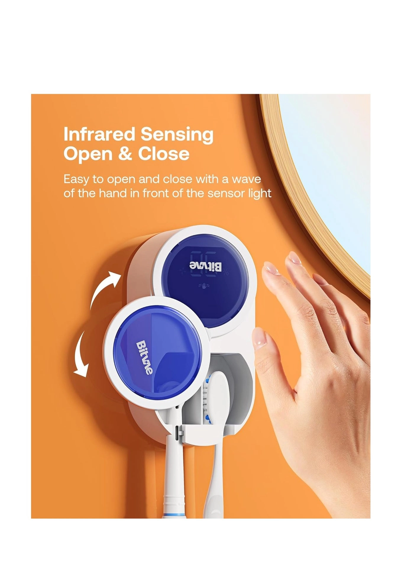 Toothbrush Cleaner - Wall two