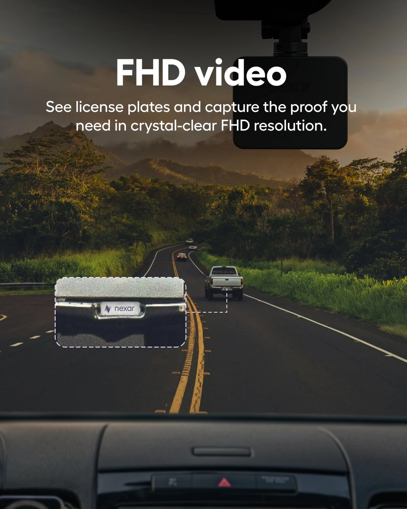 Pro Dual Dash Cam - 1080p
