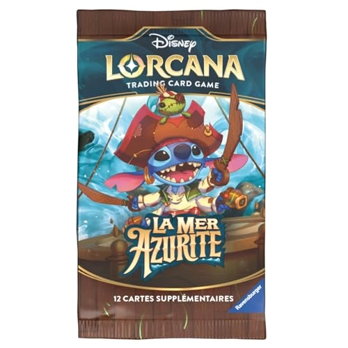Disney Lorcana TCG - Set 6 The Azurite Sea - 4 Boosters of 12 Random Cards