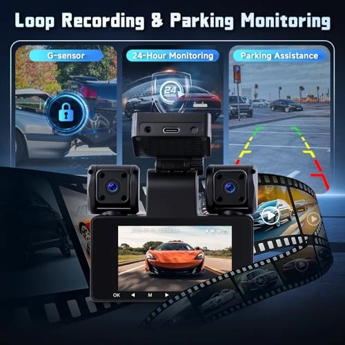 4 Channel Dash Cam - 2K