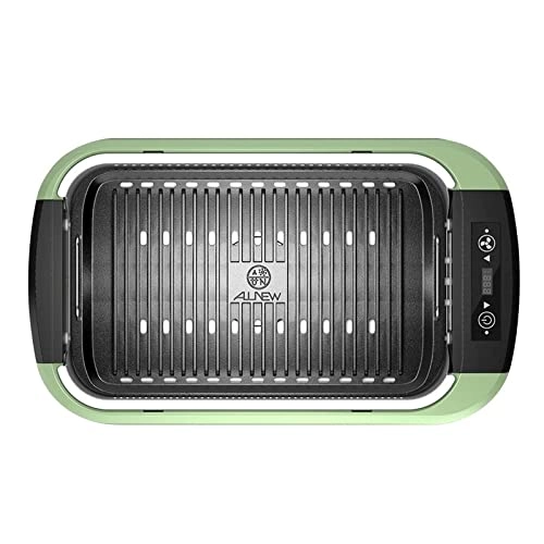 Smokeless electric grill