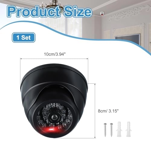 Fake Security Camera - Indoor & Outdoor