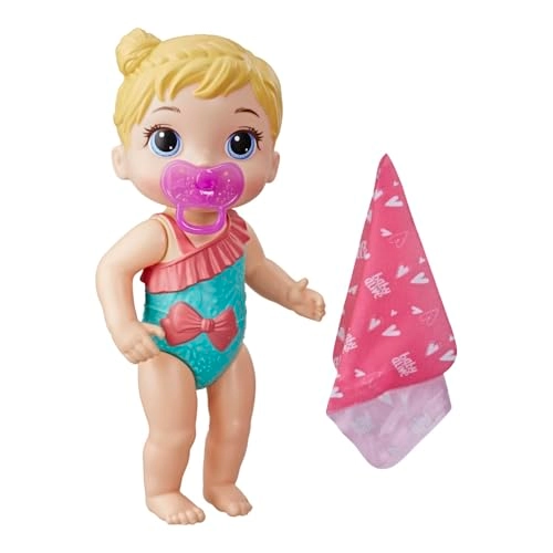 Splash 'n Snuggle Baby - Blonde Hair Towel Pacifier Ages 3+