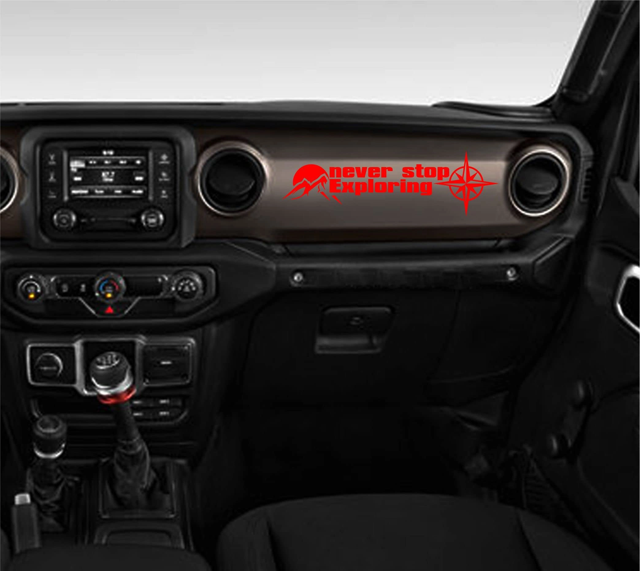 Car Dashboard Stickers