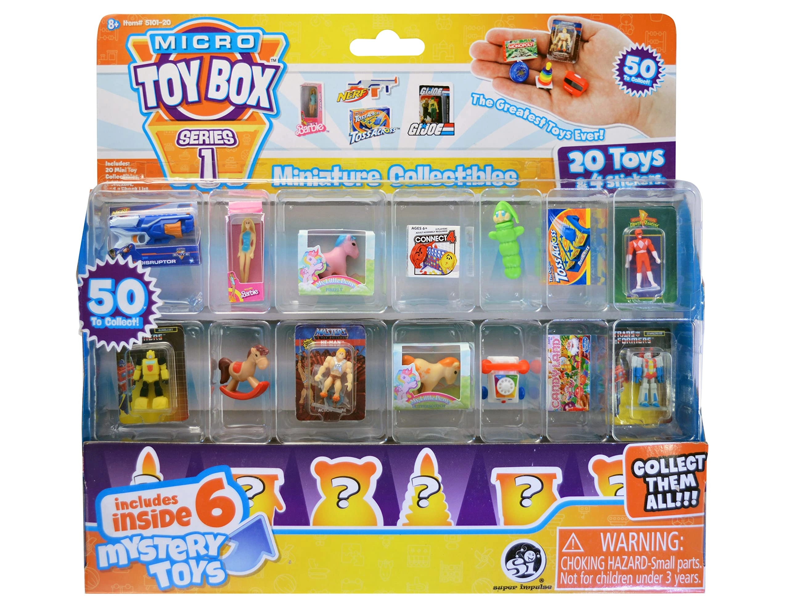 World’s Smallest Micro Toy Box Series 1 - 20 pc