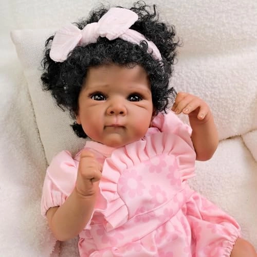 Reborn Baby Doll - 19 Inch Vinyl Cloth Body Ages 3+