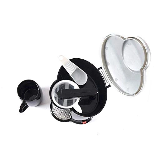 Espresso Coffee Machine - 5-Stage Grind 5-speed Grinder