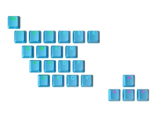 Rubber Keycap Set - OEM Profile Pistachio 23 Keys