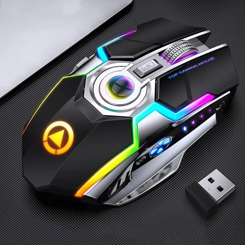 Gaming RGB Breathing Light Mouse - USB