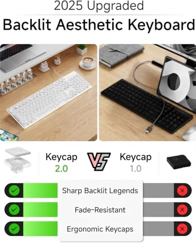 Wired Backlit Keyboard - Wired