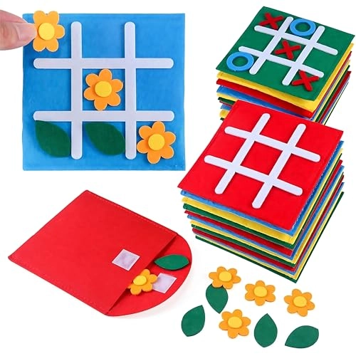 Tic Tac Toe - Mini Felt 30 Pcs