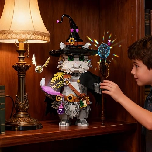 Wizard Cat - 1458pcs