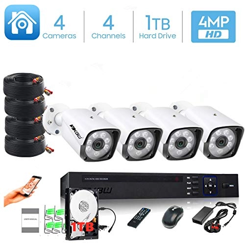 4CH DVR + Bullet Camera - 8pcs 1080P/2.0MP