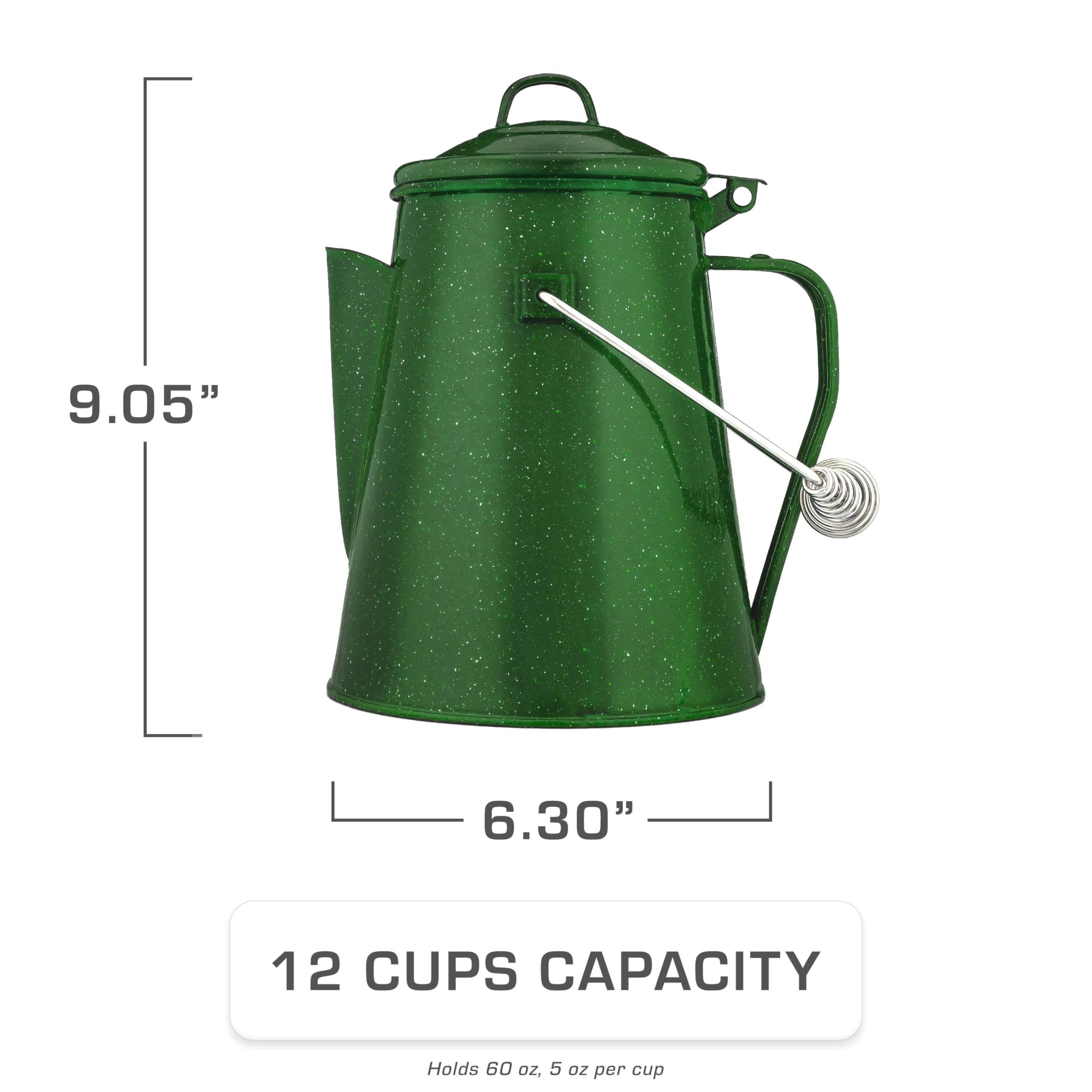 Classic Camping Kettle - 12.0 Count 12 Cups