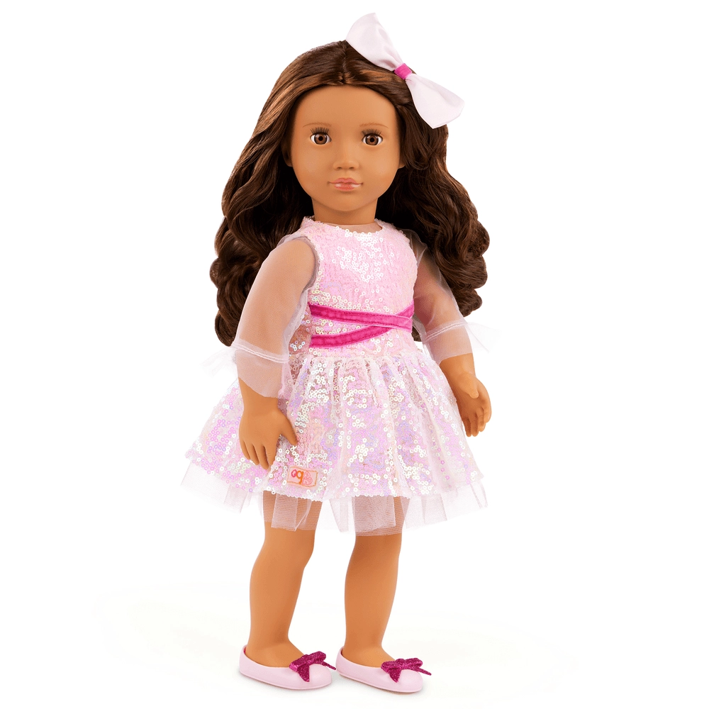 Katia Holiday Fashion Doll - 18-inch Pink Ages 3+