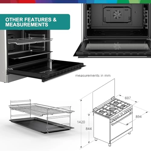 Series 2 HGV1D8W50M GAS Cooker