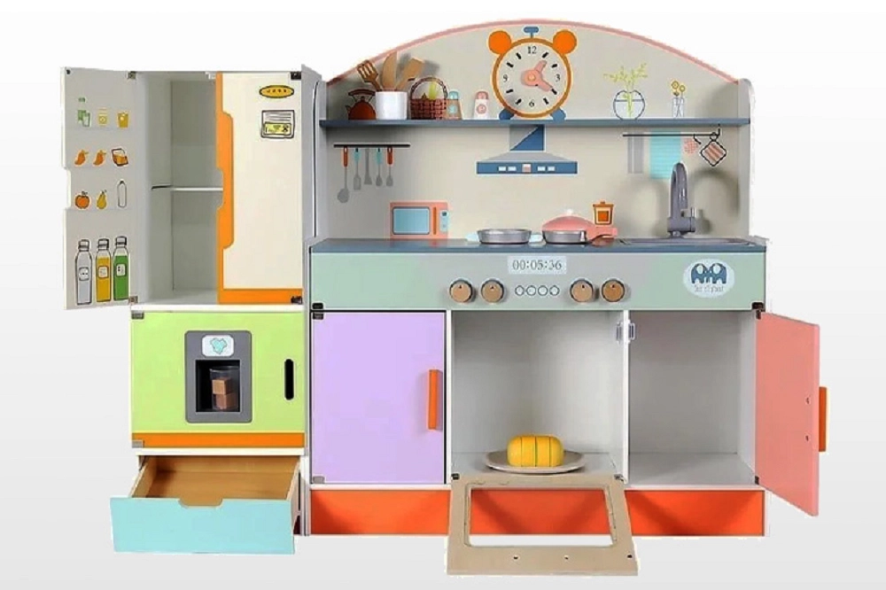 Kids Modular Kitchen Playset (GB-MSN 22015)
