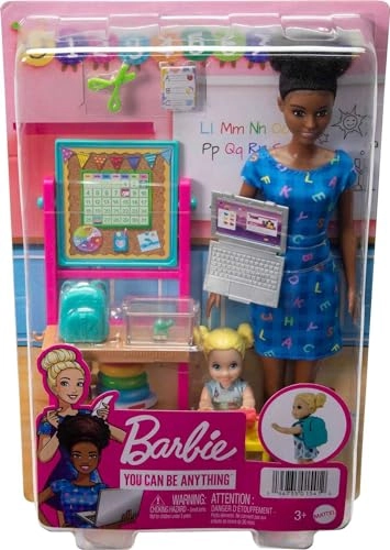 Barbie You Can Be Anything Teacher Doll - 23.81 cm Brunette Ages 3+