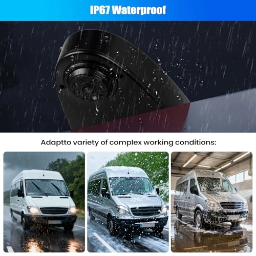 Rear View Camera - Night Vision Wired 1.0 Megapixel