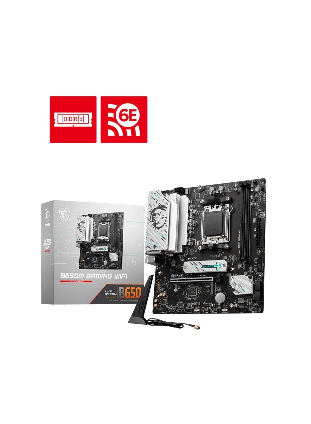 MSI B650M GAMING WIFI - AM5 2x DDR5 128GB