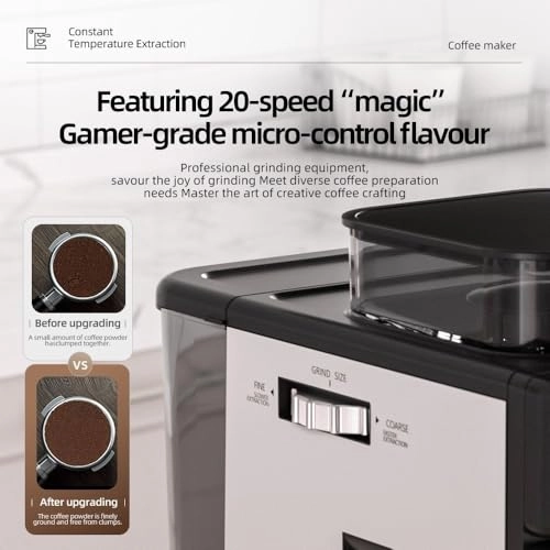 WQYSZAQYY - Grinding integrated Milk Frother
