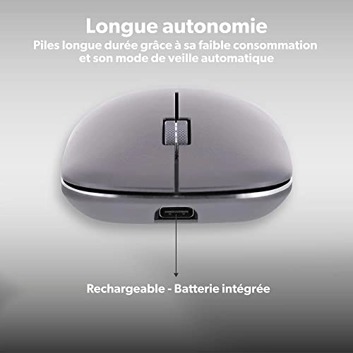 Stylish Design Mouse - Bluetooth USB