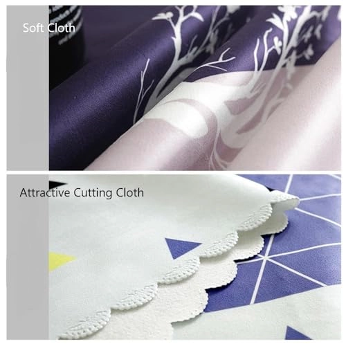 Microwave Oven Cover - 100 x 35 cm Waterproof Serinity Wave Design