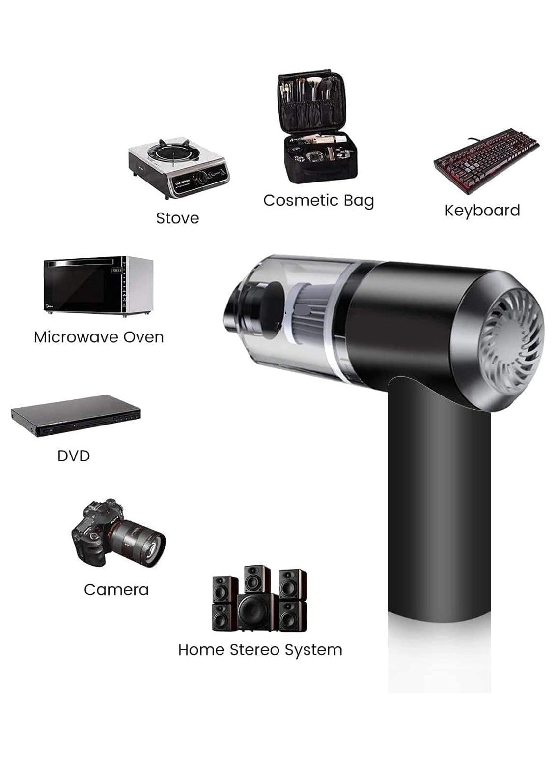 Handheld Vacuum - Cordless 9000Pa 560g