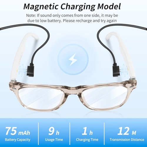 Smart Glasses - Bluetooth Touch Control Voice Control
