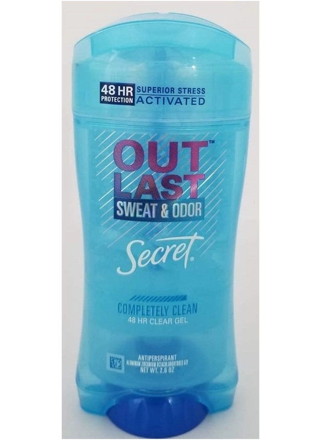 Outlast Antiperspirant and Deodorant Clear Gel - Completely Clean 200 gram