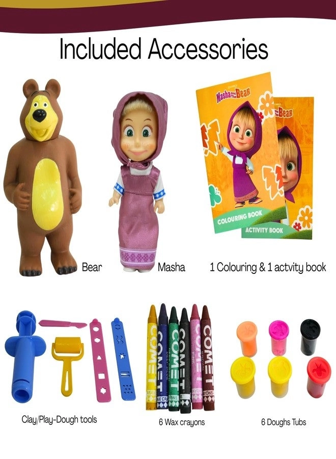 Masha and The Bear Dough Set - 3 years+
