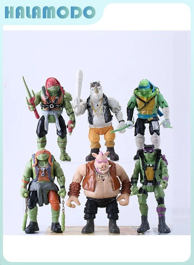 halamodo Teenage Mutant Ninja Turtles - 6 Piece