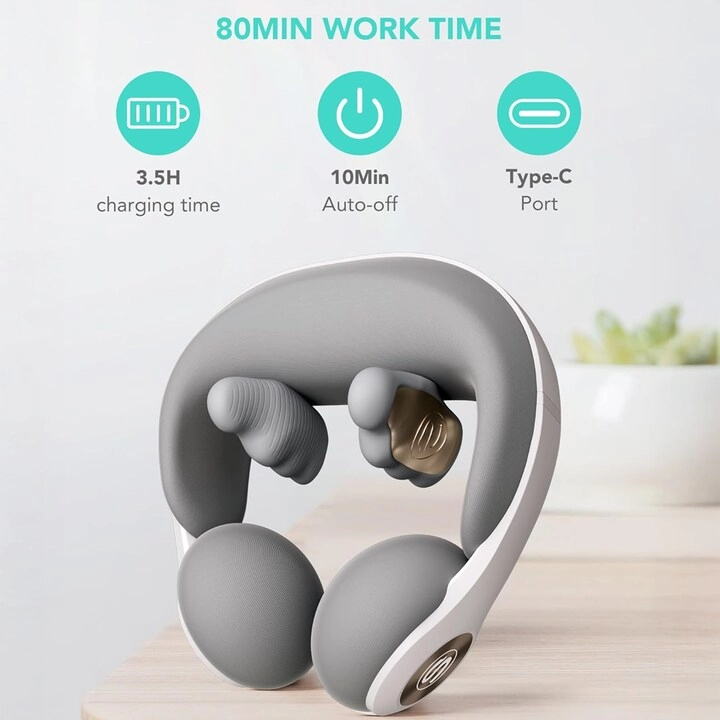 N5 Pro Neck Massager - Cordless Shiatsu Heat