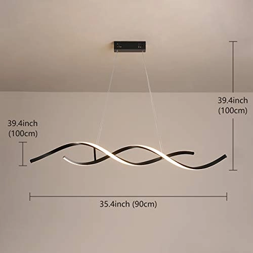 Modern Chandelier - 3000K-6000K Dimmable