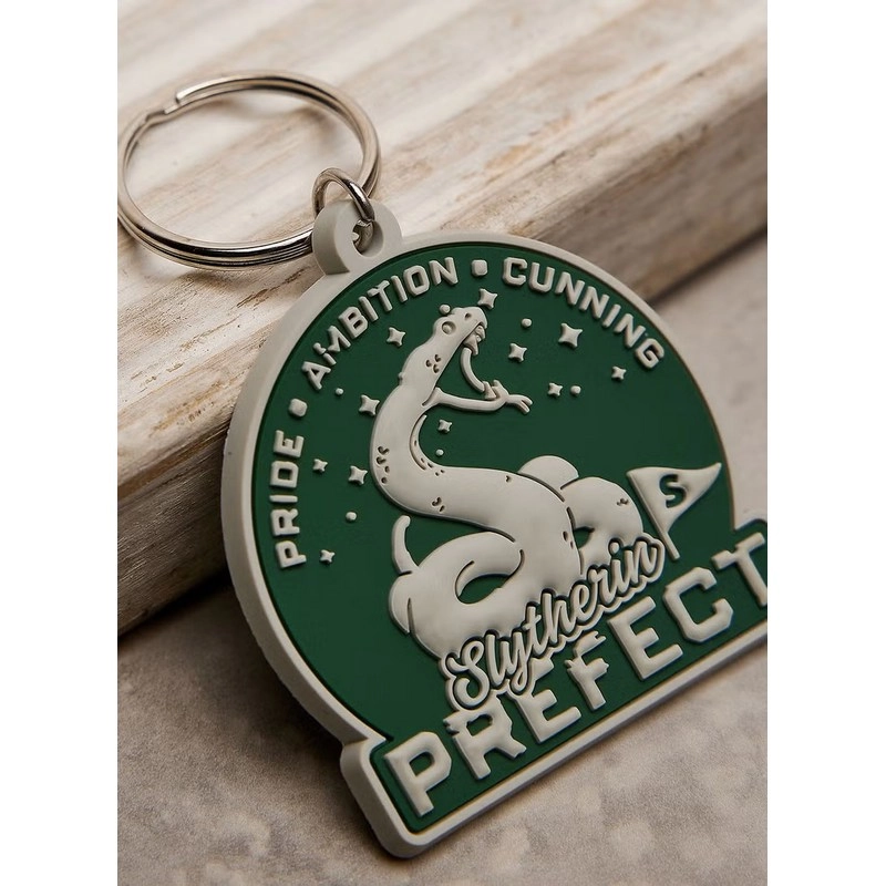 Harry Potter Clubhouse Rubber Keychain - Slytherin
