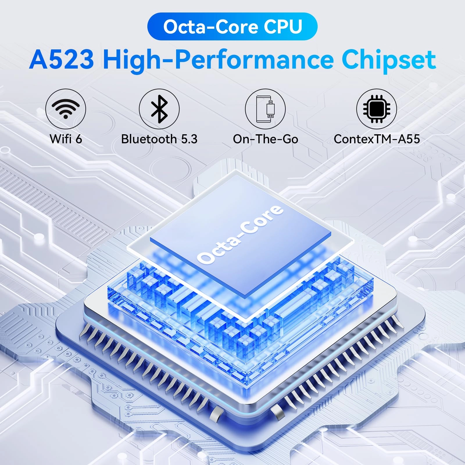 Android 14 Tablet - 128GB 10"