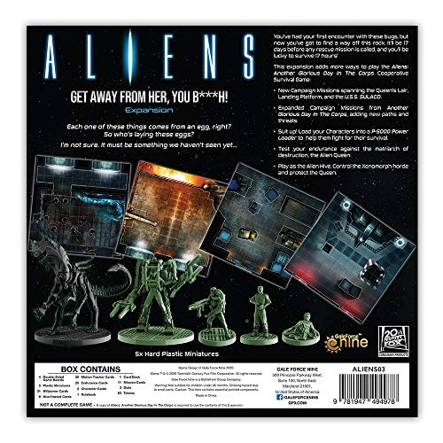 Aliens: Another Glorious Day in the Corps: Get Away From Her, You BxXxh! Expansion