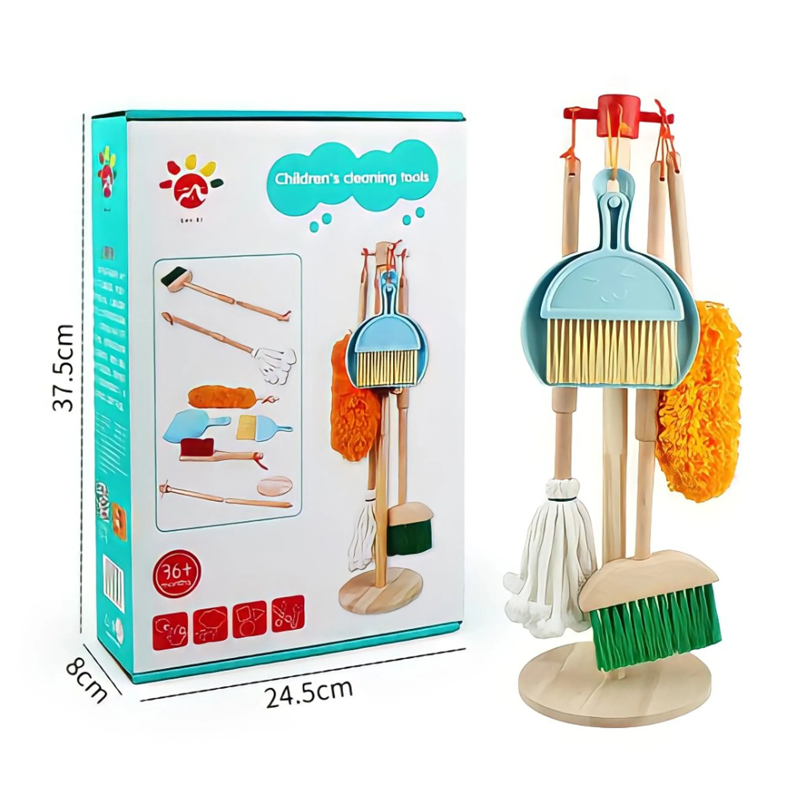 Factory Price Sophia Childrens Cleaning Wooden Tools (FP-1908-70)