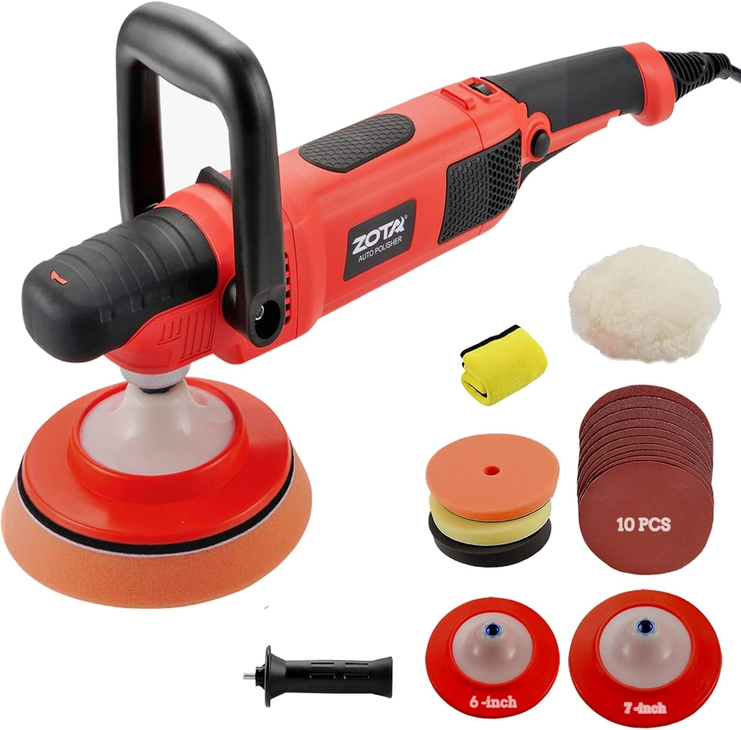 zotatools Rotary Polisher - 1200W 150mm 180mm