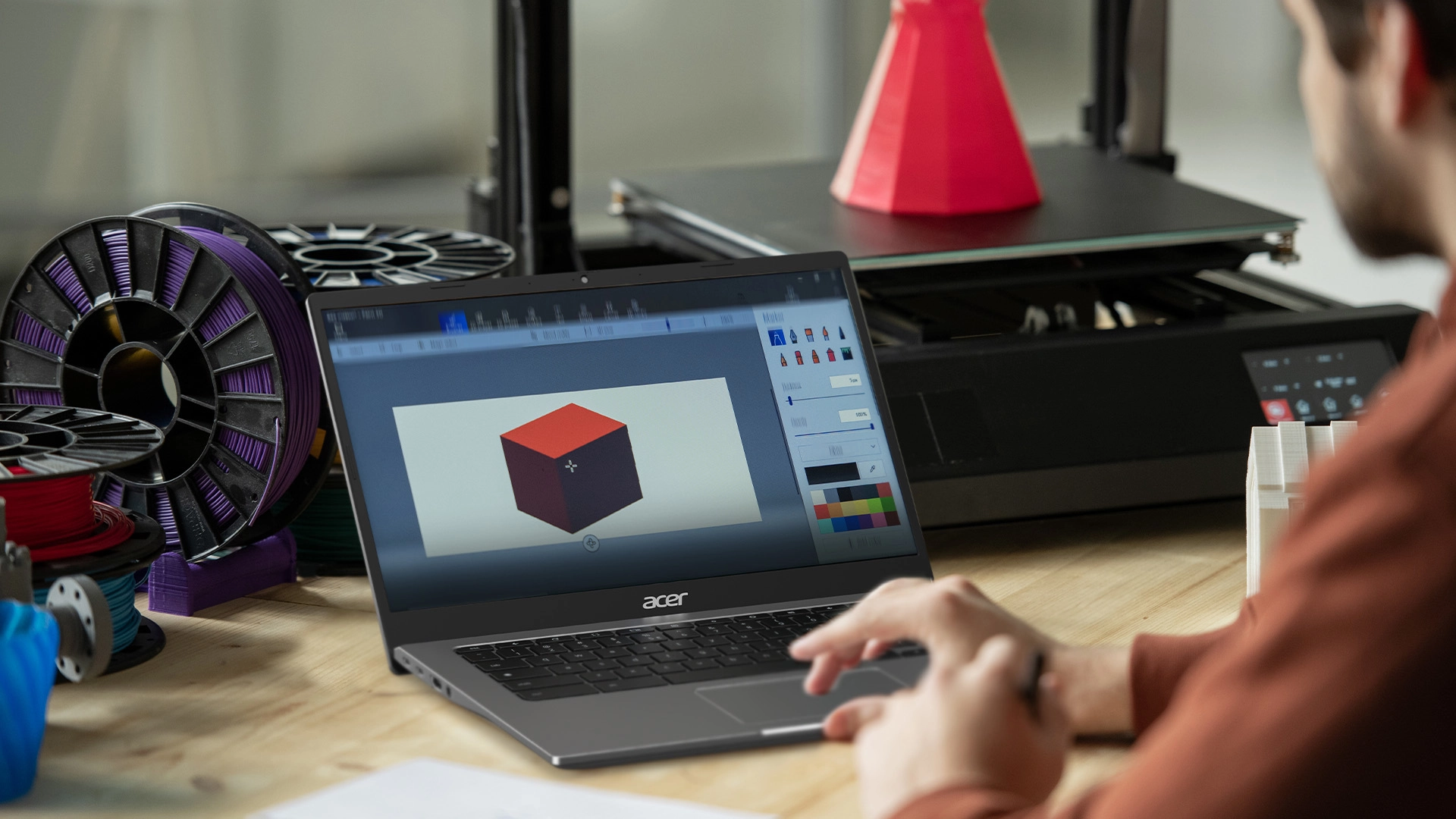 Chromebook Plus 514 CB514 - 14'' Core i3-N305 8GB DDR5 128GB SSD