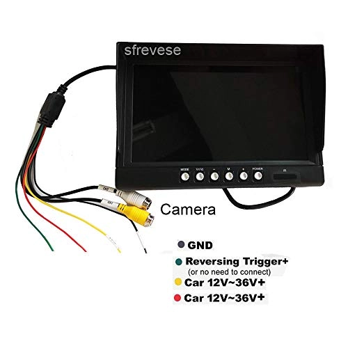 DVR Monitor - 9inch IPS 4Pin + Reversing Backup Camera - 1080P Night vision